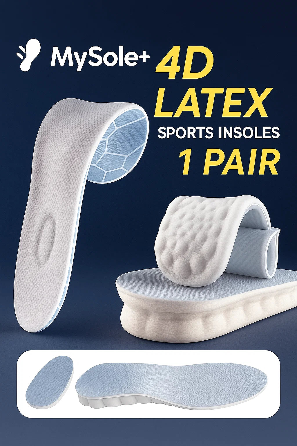 4D Massage Insoles – Super Soft Support for Every Step